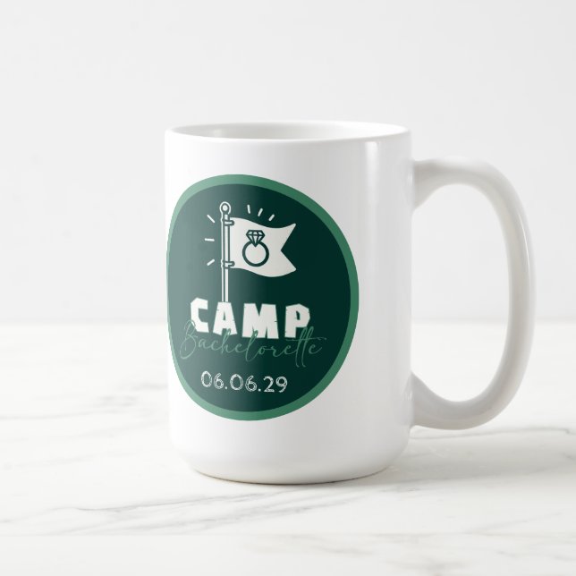 Camp Bachelorette Coffee Mug (Right)