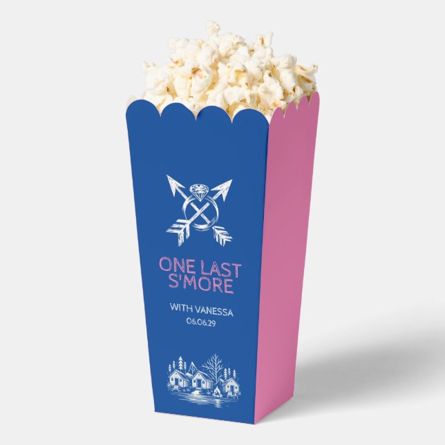 Camp Bachelorette Favour Box (Popped)