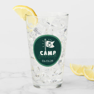 Camp Bachelorette Glass