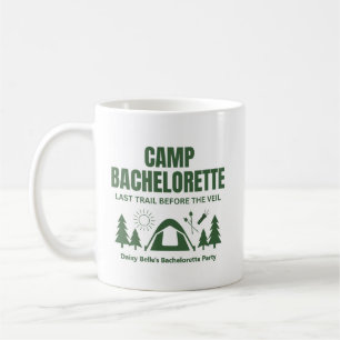 Camp Bachelorette Green  Coffee Mug
