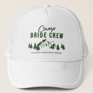 Camp Bachelorette I Do Bride Crew Trucker Hat