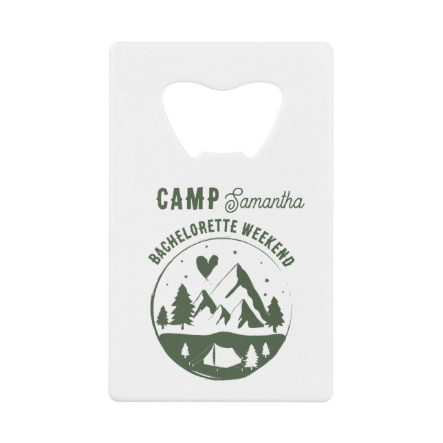 Camp Bachelorette Party Camping Bach Weekend (Front)