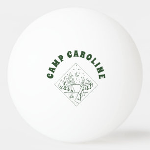 Camp Bachelorette Party Custom Ping Pong Ball