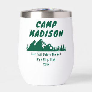 Camp Bachelorette Party Mountain Camping Hiking