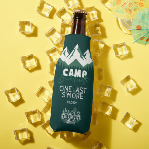 Camp Bachelorette Personalised Bottle Cooler