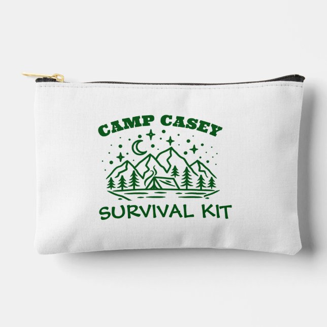 CAMP BACHELORETTE WEEKEND SURVIVAL KIT ACCESSORY POUCH (Front)