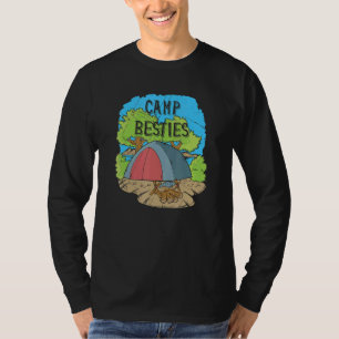 Camp Besties Camping Friends And Backpacker Part T-Shirt