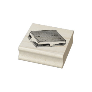 Camp Campfire S'mores Toasted Marshmallow Smores Rubber Stamp
