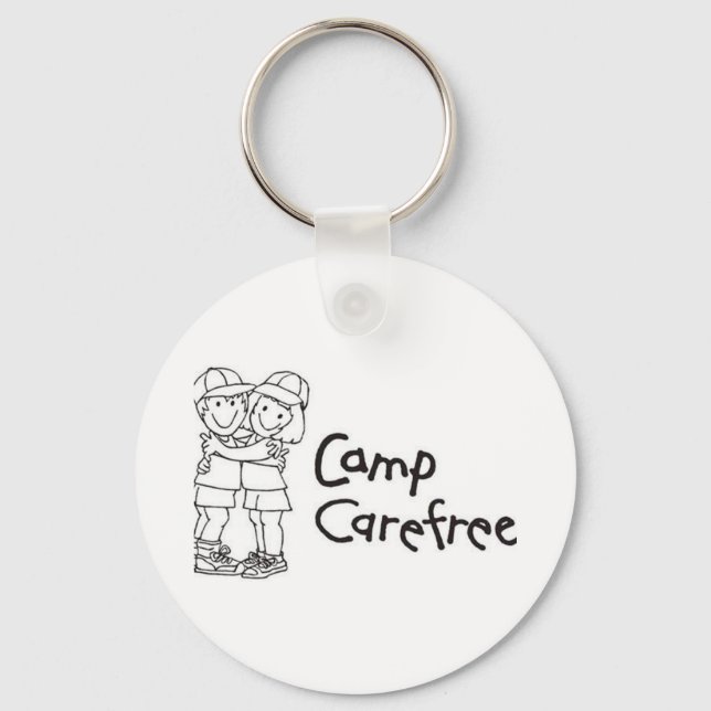 Camp Carefree Products Key Ring (Front)