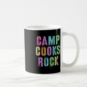 Camp Cooks Rocks Funny Campground Chef Crew Campsi Coffee Mug