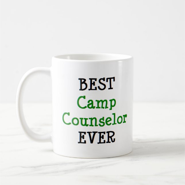 camp counsellor, best coffee mug (Left)