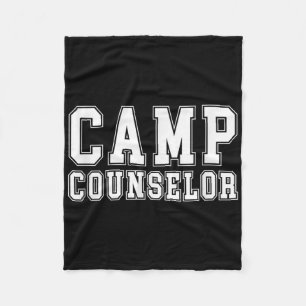Camp Counsellor Fleece Blanket