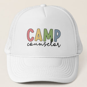 Camp Counsellor Gifts Camping Counsellor Trucker Hat