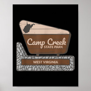 Camp Creek State Park West Virginia Welcome Sign S
