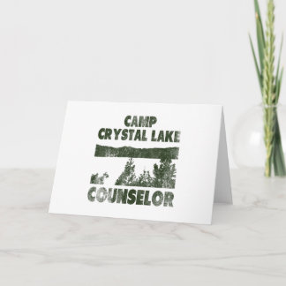 Camp Crystal Lake Counselor Halloween humorous Invitation