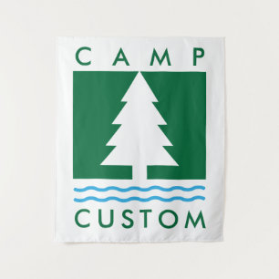 Camp Custom Bachelorette Bach Weekend Tapestry