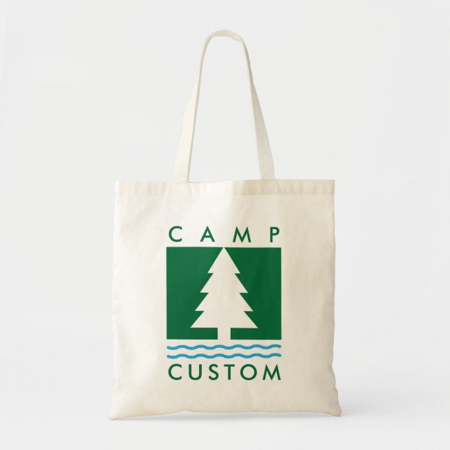 Camp Custom Tote Bag (Front)
