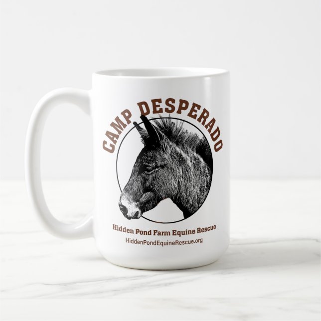 Camp Desperado 15 oz. Coffee Mug (Left)