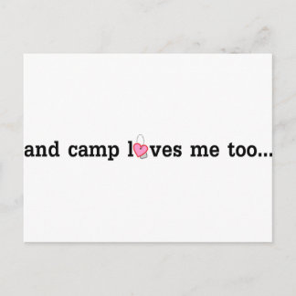 Camp does love you too.... postcard
