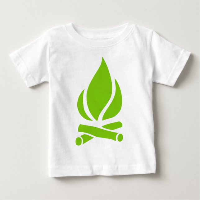 Camp Fire Baby T-Shirt (Front)
