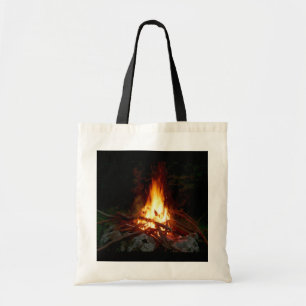 Camp FIre, Camping Tote Bag