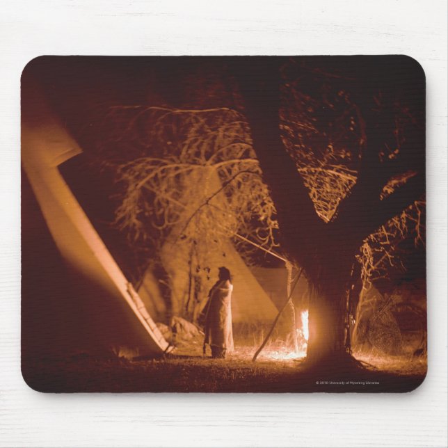 Camp Fire No. 2 Mouse Pad (Front)