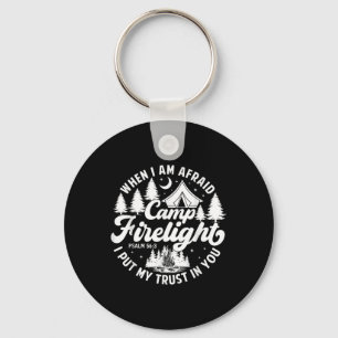 Camp Firelight Vacation Bible School Christian Sum Key Ring