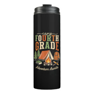 Camp Fourth Grade Adventure Awaits 4th Grade Thermal Tumbler