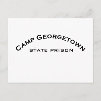 Camp Georgetown State Prison Logo Post Cards