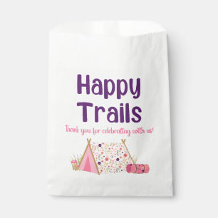 Camp Girl Happy Trails Favor Bags
