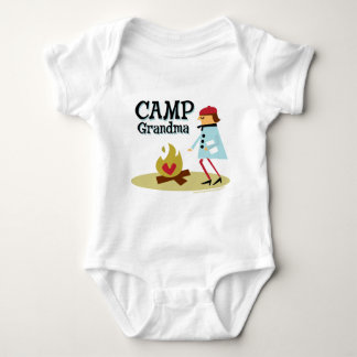 Camp Grandma Baby Bodysuit
