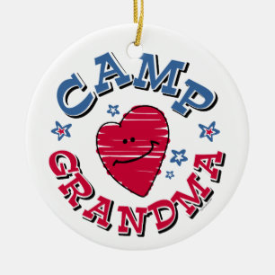 Camp Grandma Ornament