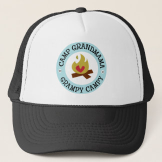 Camp Grandmama and Grampy Campy Trucker Hat