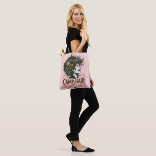 Camp Hair Don't Care Tote Bag