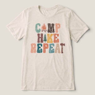 Camp Hike Repeat Tri-Blend Shirt