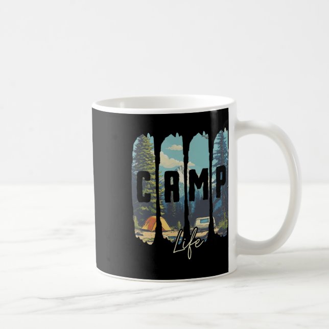 Camp Life  Coffee Mug (Right)