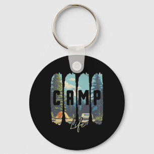 Camp Life  Key Ring
