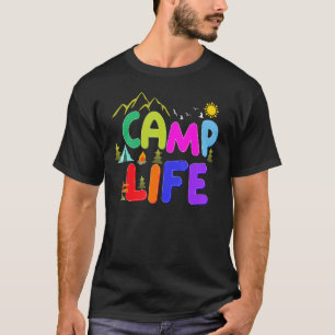 Camp Life Summer Camper Camping Kids 1 T-Shirt