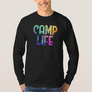 Camp Life Tie Die Summer Top For Girls Summer Camp