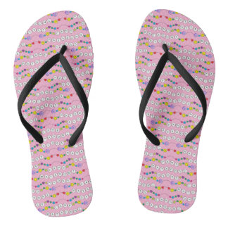 Camp Mataponi Friendship Bracelet Flip Flops