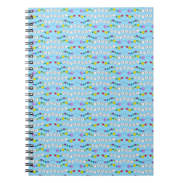 Camp Mataponi Friendship Bracelet Notebook (Front)