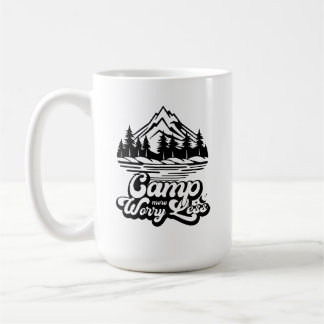 Camp More Worry Less Coffee Mug