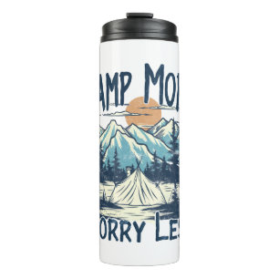 Camp More, Worry Less- Nature Adventure Thermal Tumbler