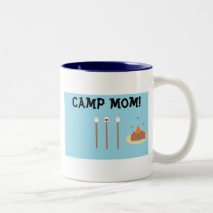 Camp Mum! Two-Tone Coffee Mug