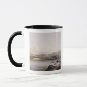 Camp of the Gros Ventres of the Prairies on the Up Mug