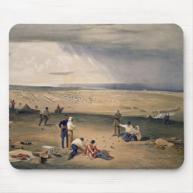 Camp of the Third Division, plate from 'The Seat o Mouse Pad (Front)