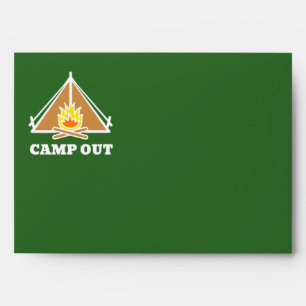 Camp out envelope