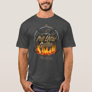 Camp Oven Design Full Metal Griller Dutch Oven T-Shirt