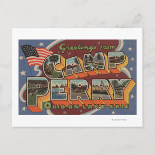 Camp Perry, Ohio - Lake Erie Postcard