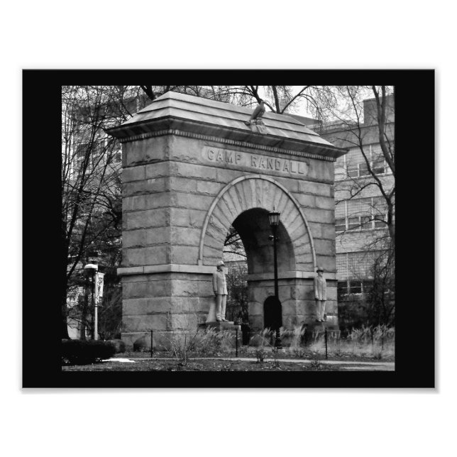 Camp Randall Arch Photo Print (Front)